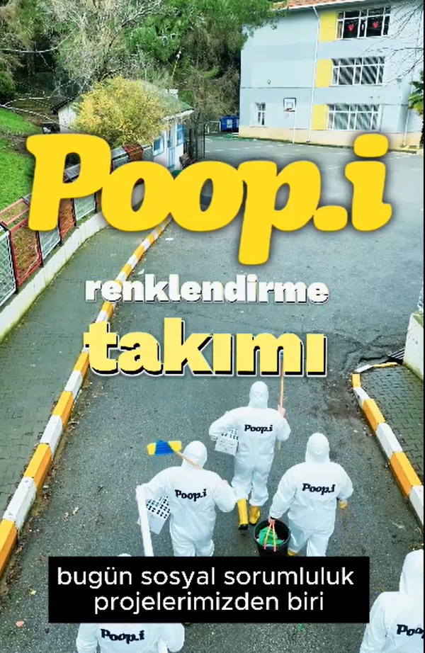 Poopi renklendirme takımı: Bağış Kültürü sosyal sorumluluk projesi videosu