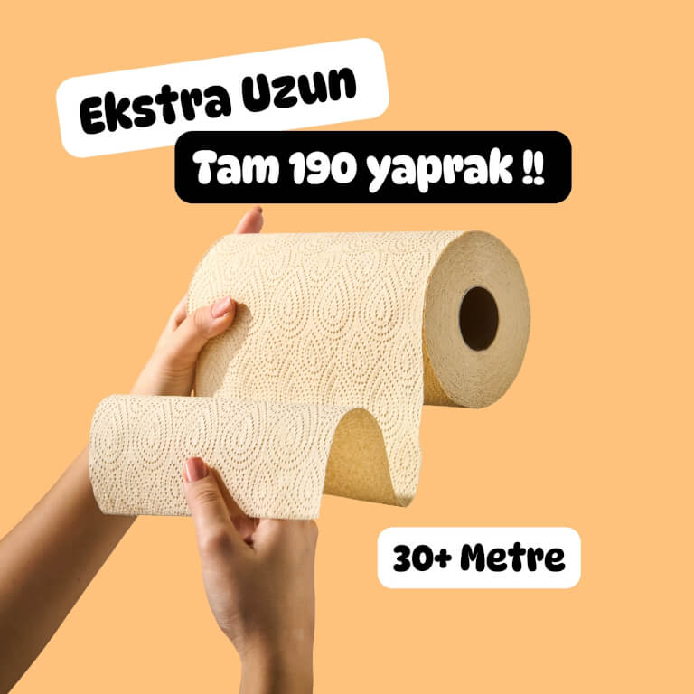 Avantajlı Paket Set | %100 Bambu Tuvalet Kağıdı & Kağıt Havlu | Doğal Bambu
