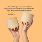 Avantajlı Paket Set | %100 Bambu Tuvalet Kağıdı & Kağıt Havlu | Doğal Bej