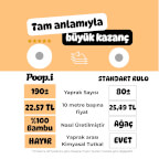 %100 Bambu Doğal bej Kağıt Havlu | Süper Emici & Güçlü – Poop.i