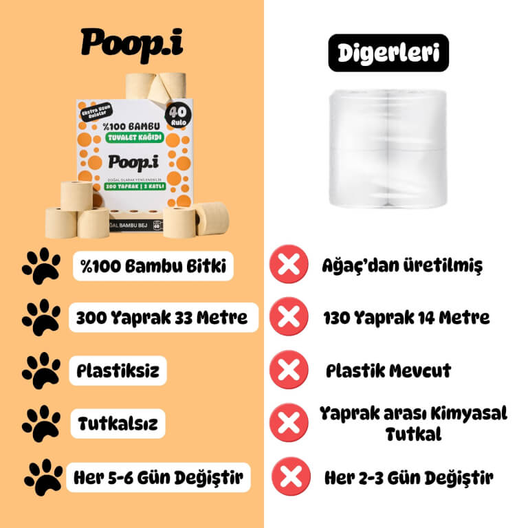 Avantajlı Paket Set | %100 Bambu Tuvalet Kağıdı & Kağıt Havlu | Doğal Bej