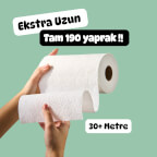 Avantajlı Paket Set | %100 Bambu Tuvalet Kağıdı & Kağıt Havlu | Doğal Beyaz
