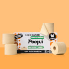 %100 Bambu Tuvalet Kağıdı | Doğal Bej Renk | Kimyasalsız & Sürdürülebilir