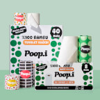 Avantajlı Paket Set | %100 Bambu Tuvalet Kağıdı & Kağıt Havlu | Doğal Bambu