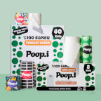 Avantajlı Paket Set | %100 Bambu Tuvalet Kağıdı & Kağıt Havlu | Doğal Bambu