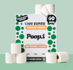 %100 Bambu Tuvalet Kağıdı | XL Rulo – 2,5× Daha Uzun | Naked Beyaz