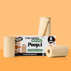 %100 Bambu Doğal bej Kağıt Havlu | Süper Emici & Güçlü – Poop.i