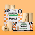 Avantajlı Paket Set | %100 Bambu Tuvalet Kağıdı & Kağıt Havlu | Doğal Bej