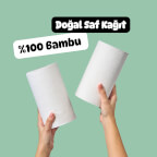 Avantajlı Paket Set | %100 Bambu Tuvalet Kağıdı & Kağıt Havlu | Doğal Beyaz